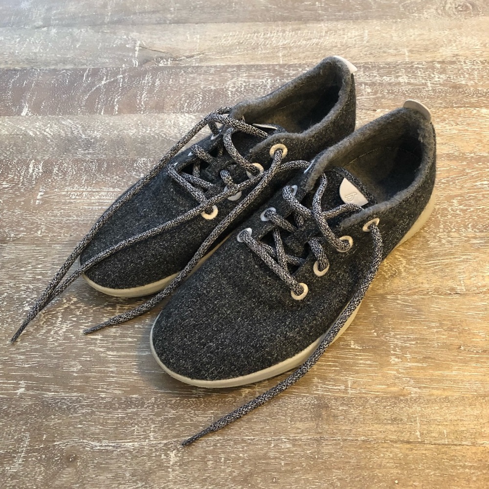 Allbirds gray woolrunners